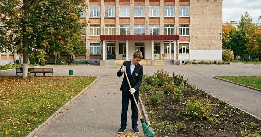Имеет ли право школа заменять уроки труда уборкой территории? Ответ Минобразования