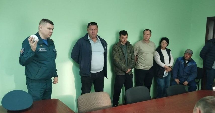 Пинские спасатели на связи с производством: как прошла встреча в ОАО «Ставокское»