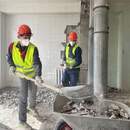 В Пинске студотряды БРСМ задействованы на масштабной реконструкции больницы