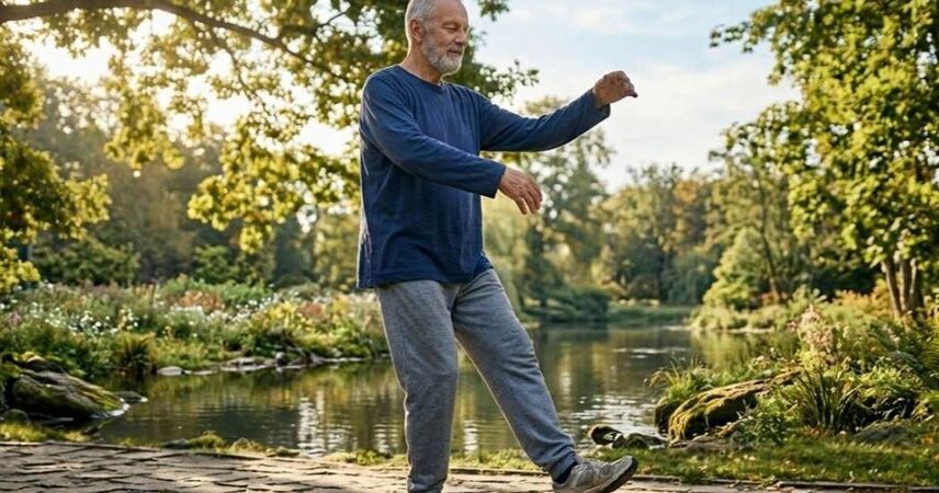 Секрет активной зрелости: четыре причины сменить обычную прогулку на технику Тай-чи
