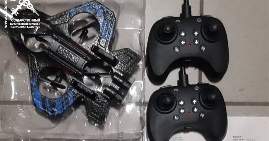 Более 30 случаев  незаконного перемещения дронов и авиамоделей пресекла Брестская таможня в 2025 году