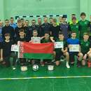 Мини-футбол в Пинске: молодежные отряды охраны правопорядка и ГОВД провели турнир