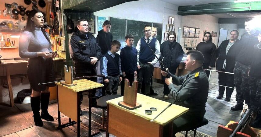 В Пинском районе прошел турнир по стрельбе среди подростков