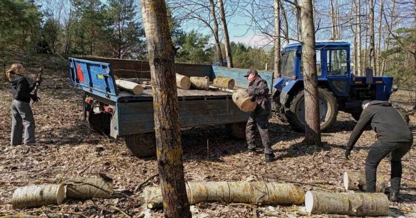 В Пинском районе продолжается месячник по благоустройству