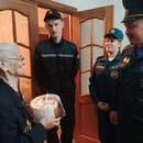 Выжила там, где умирала надежда: в Пинске спасатели и учащиеся СШ №14 навестили бывшую узницу концлагеря Анну Вдовину