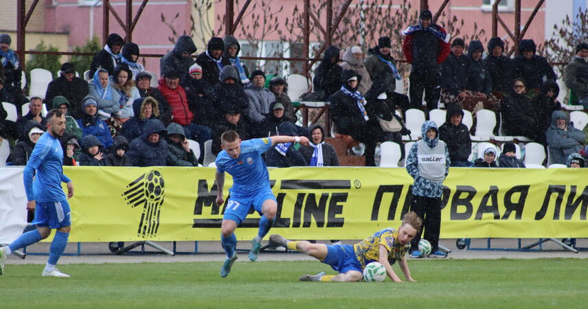 На своём поле пинская «Волна» минимально уступила «Слониму»