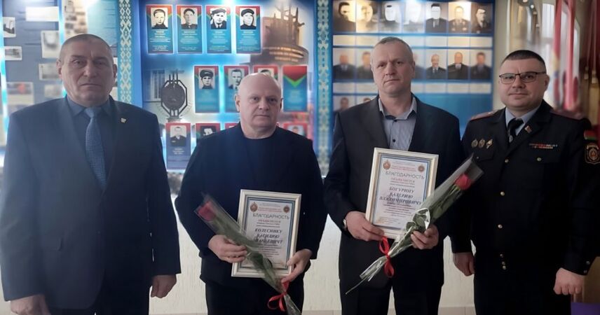 Больше, чем служба: ветераны Афганистана встретились с молодежью Пинского ГОВД