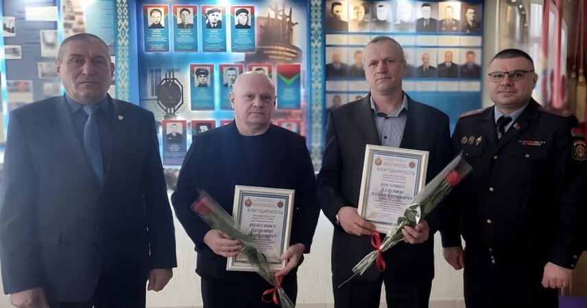 Больше, чем служба: ветераны Афганистана встретились с молодежью Пинского ГОВД