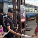 Безопасность на путях: милиция и молодежь Пинщины проводят совместные акции