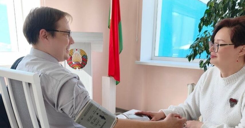 В Пинске ко Всемирному дню здоровья прошла акция «Знай свои показатели!»
