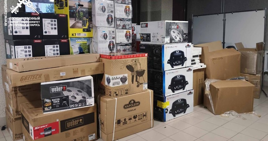 От мойки до гриля: таможенники пресекли незаконное перемещение техники из ЕС в Россию на 200 тыс. руб