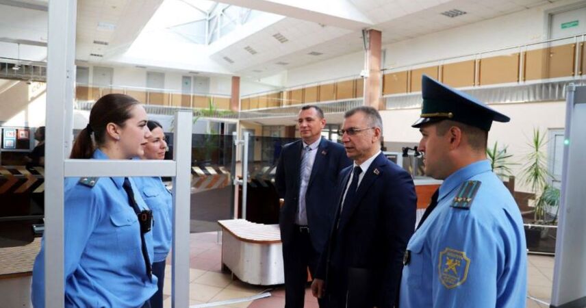 Состояние дел на белорусско-польской границе оценил Председатель Государственного таможенного комитета
