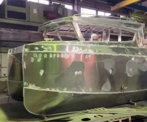 Первый белорусский катамаран: серийное производство планируют запустить в Пинске