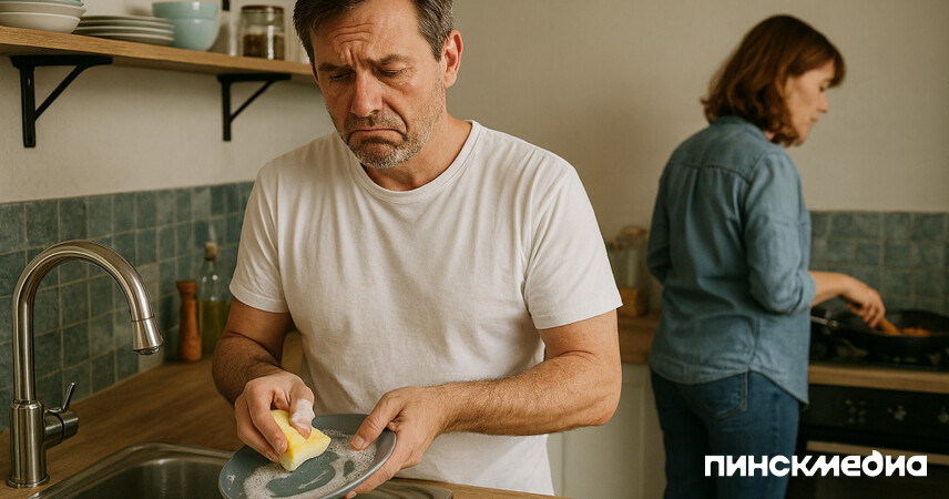 В Беларуси мужчины мало готовят и редко моют посуду – интересные цифры от Белстата
