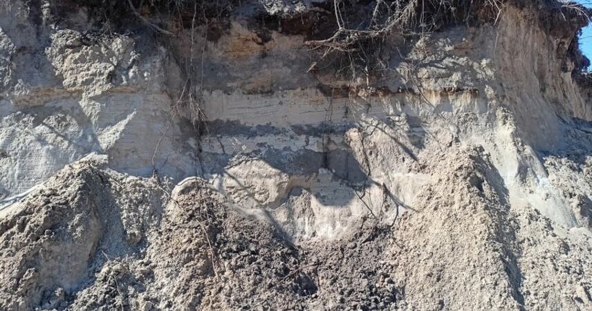 На песчаном карьере под Пинском нашли человеческие останки