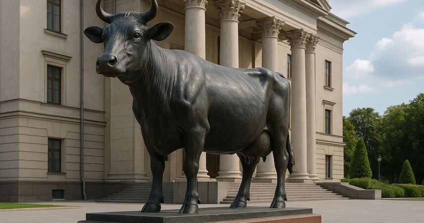 Лукашенко предложил поставить памятник корове