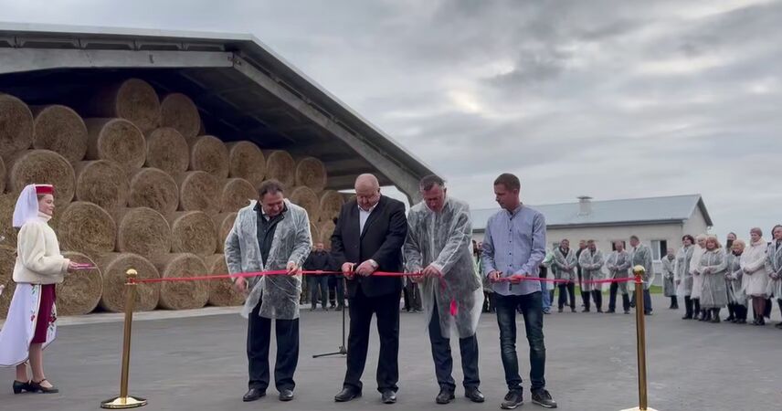 Современный комплекс по доращиванию и откорму бычков открыли в Пинском районе