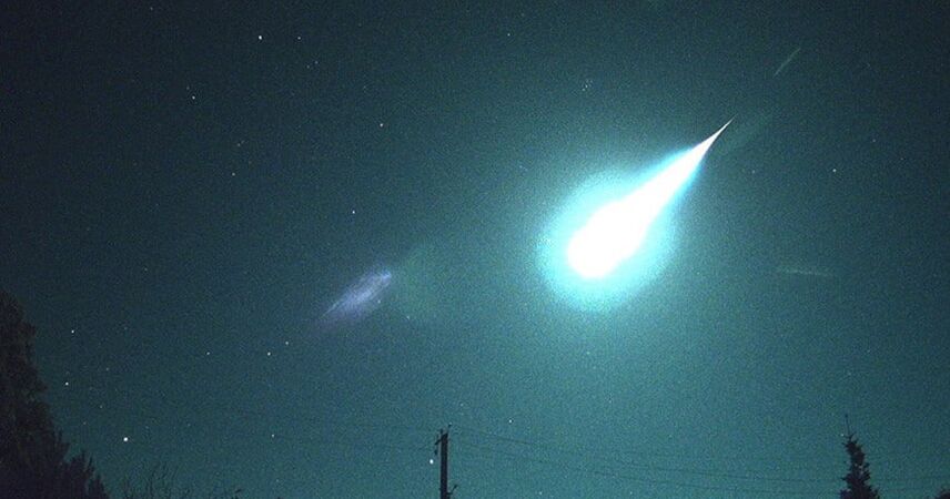 Яркий огненный шар пролетел над Полесьем. Что это было?