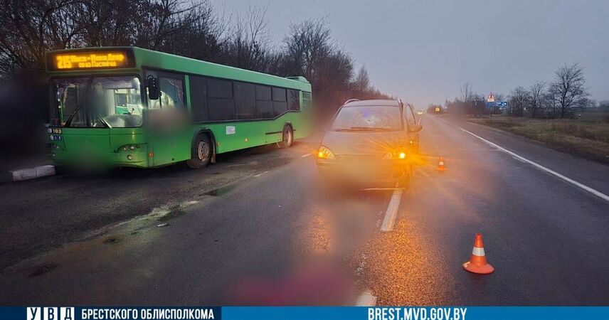 Смертельное ДТП под Пинском: 18-летний водитель Ford сбил пожилого пешехода