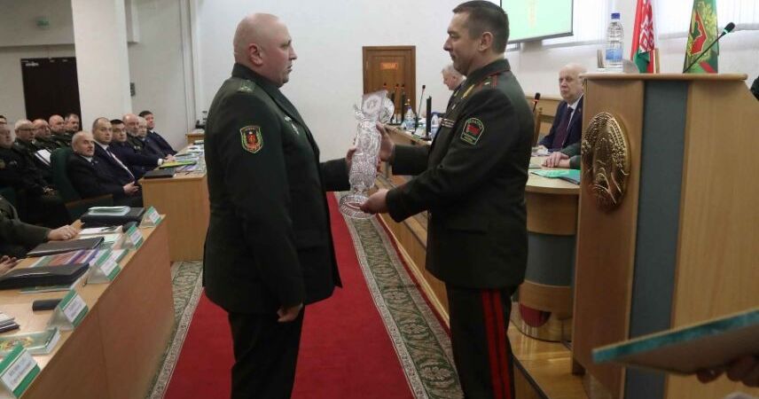 Пинский пограничный отряд признан лучшим по итогам 2025 года
