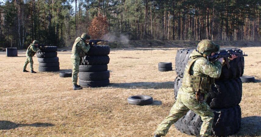 Весь сентябрь Пинский погранотряд будет проводить плановые учебные стрельбы