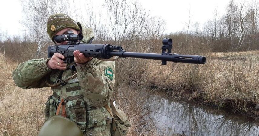 Весь февраль Пинский погранотряд будет проводить плановые учебные стрельбы