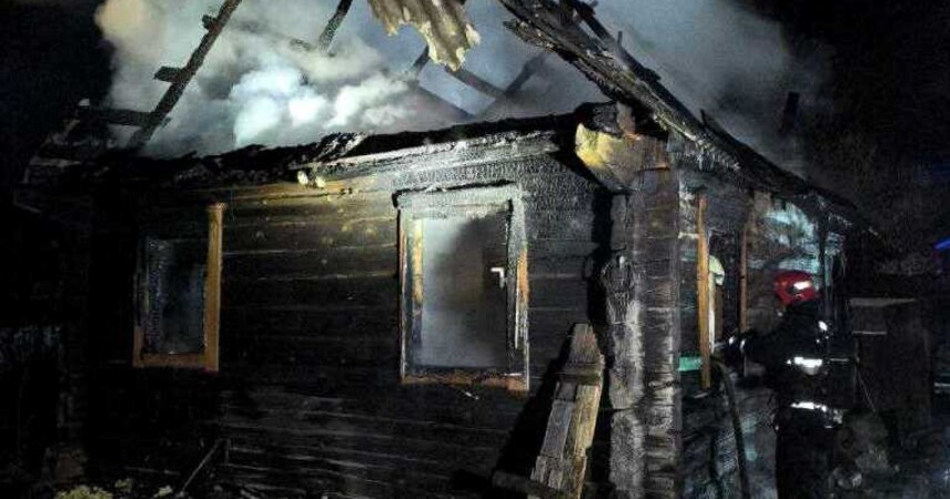 Пинский район: на пожаре в д. Кошевичи погиб мужчина
