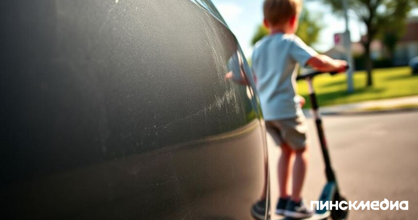 Компенсации не будет: пинчанка в суде доказала, что её ребенок  не портил самокатом автомобиль соседа