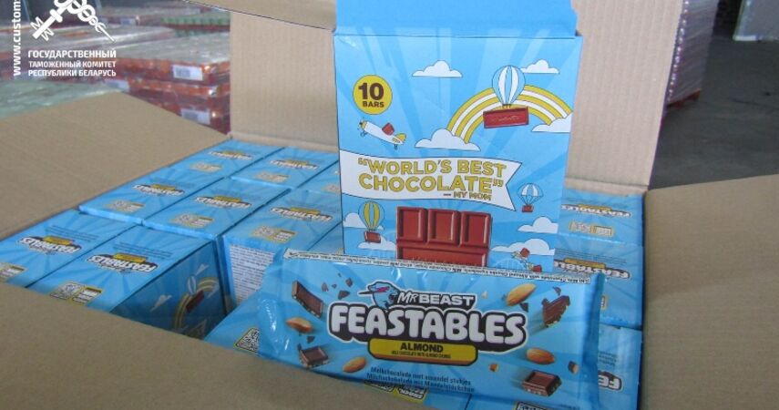 Польский перевозчик пытался ввезти в Беларусь партию чипсов и шоколада, занизив стоимость в 7 раз