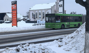 В Пинске с 16 января меняется расписание городского маршрута № 6