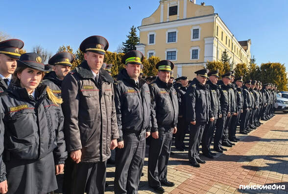 Торжества в честь Дня белорусской милиции прошли в Пинске