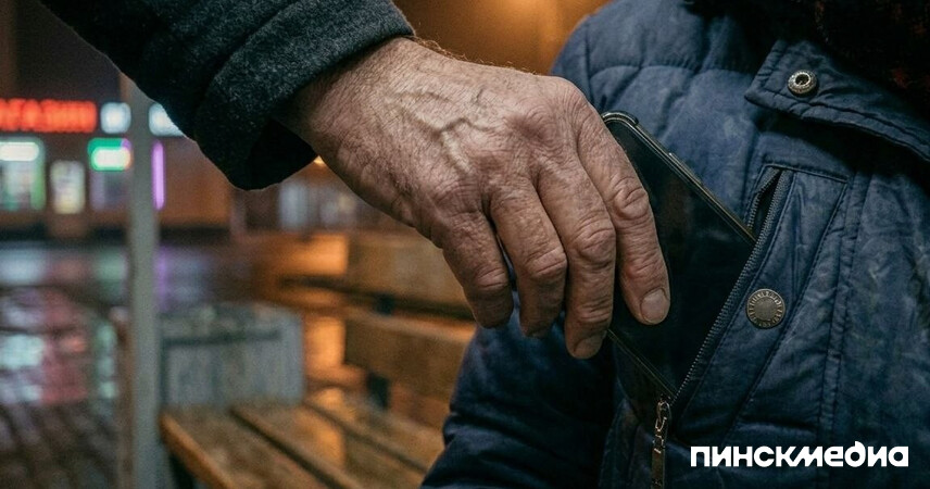 Ночная прогулка с незнакомцем обернулась для пинчанки кражей телефона