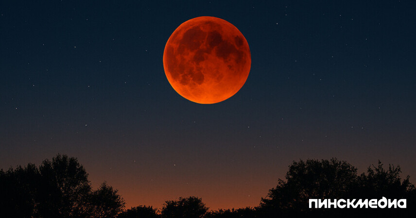 7 сентября жители Беларуси смогут наблюдать полное лунное затмение