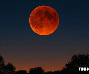 «Кровавая Луна»: когда и где смотреть полное лунное затмение 3 марта