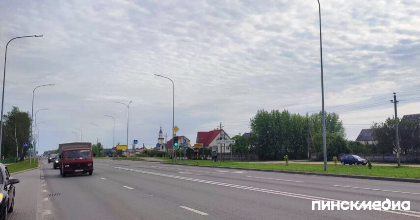 Реконструкция дороги Р-6 под Пинском завершена досрочно