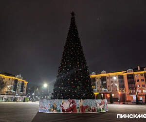 В Пинске 19 декабря откроют главную ёлку