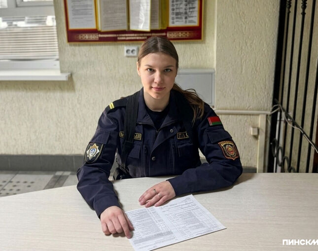 Мария Ждан: из педагогов – в милицию или как закаляется характер в Пинском ГОВД