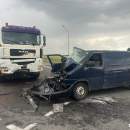 Смертельное ДТП в Пинском районе: на трассе М-10 Volkswagen влетел под MAN