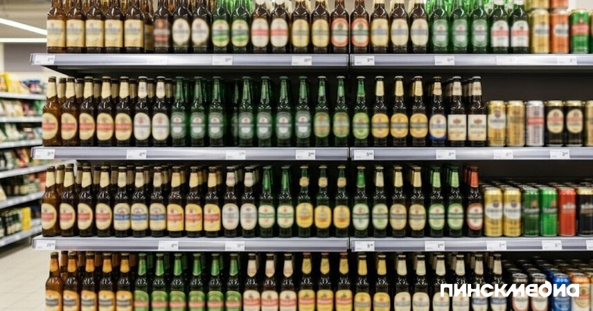 Импортное пиво исчезает с полок белорусских магазинов