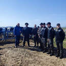 Пинский район: курсанты «Щита Полесья» посетили мехдвор в Плещицах