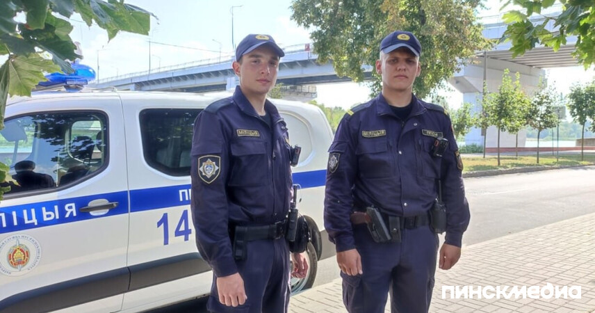 Милиция Пинска проверила готовность городских зон отдыха к пляжному сезону