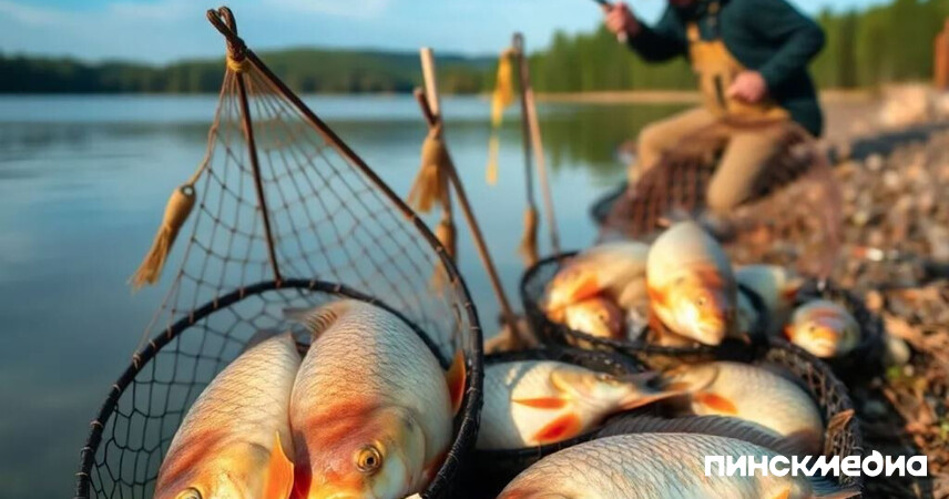 Поймал золотую рыбку: очередной браконьер попал в поле зрения милиции