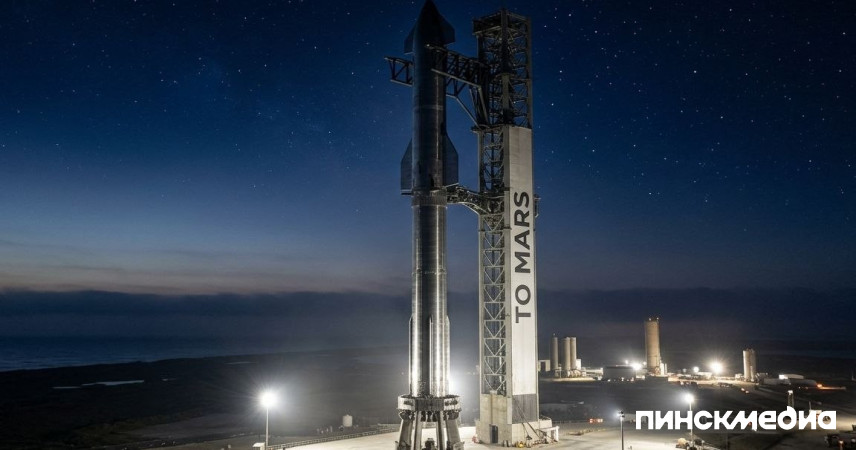 SpaceX готовит запуск гигантской ракеты Starship нового поколения