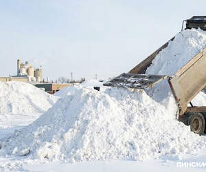 Официально: Пинский горисполком определил площадки для складирования снега