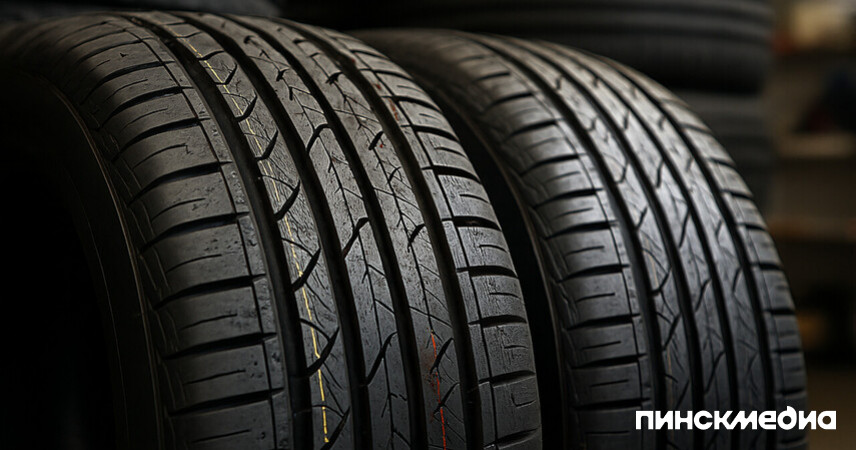 Фирму из Пинска оштрафовали за ввоз немаркированных шин из России