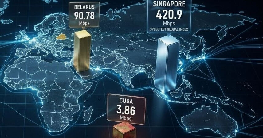 Цифровой разрыв 2026: Сингапур в космосе, Беларусь в середине, Куба в аутсайдерах