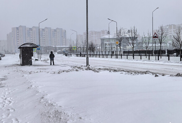 На всей территории Брестской области введен план «Погода» из-за снегопадов