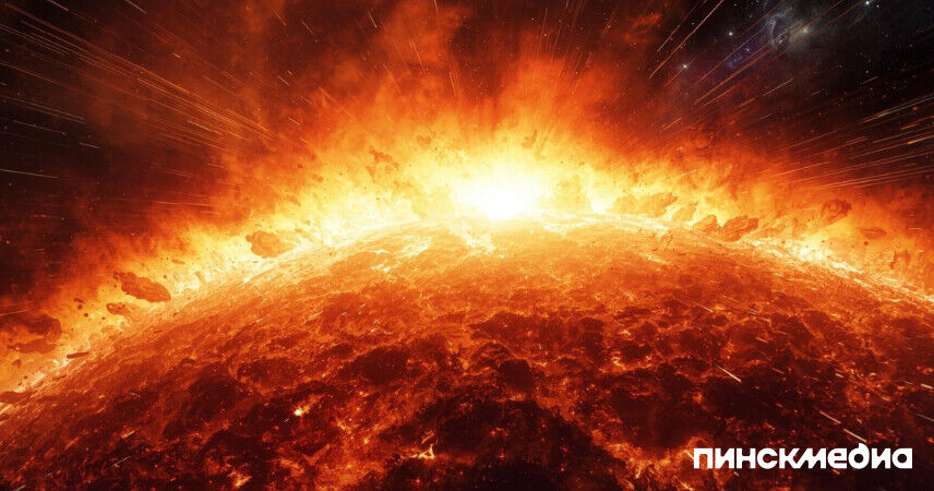 От Солнца оторвался гигантский протуберанец размером в миллион километров