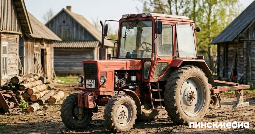 В Пинском районе 24-летний парень продавал несуществующий трактор в интернете