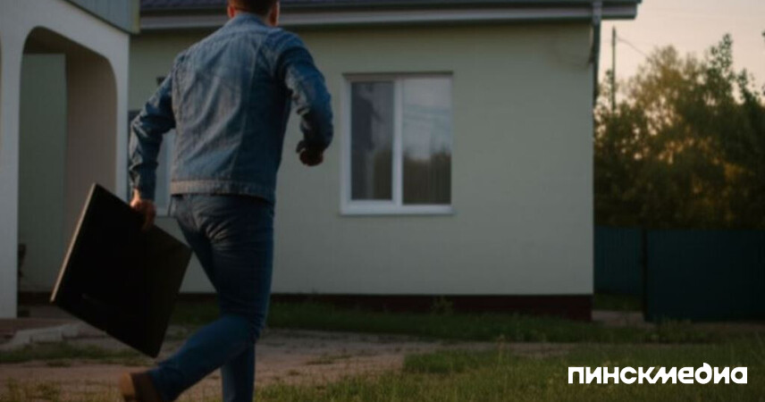 Украл телевизор и телефон у приятеля: в Пинске задержан 48-летний мужчина